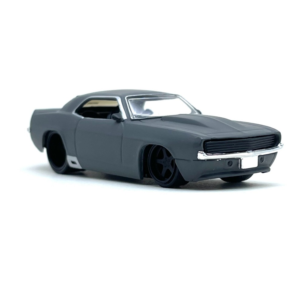Jada 1969‎ 69 Chevrolet Chevy Camaro Car Primer Gray Bigtime Muscle Diecast 1/64